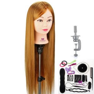 Ultimate Hair Styling Cosmetology Practice Mannequin Head With Hair