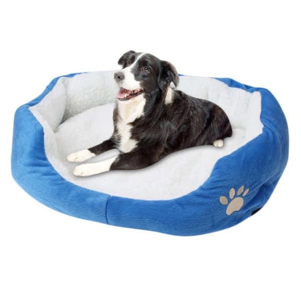 Small Comfy Washable Round Dog Bed