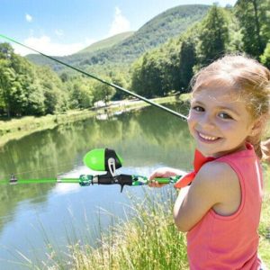 Ultimate Portable Kids Fishing Pole Kit