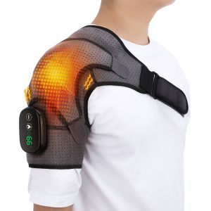 Heating Vibration Shoulder Massage Pad For Pain