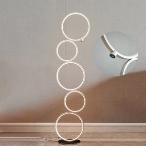 Modern Ring Led Floor Lamp