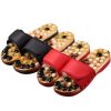 Natural Stone Foot Reflexology Acupoint Massage Slippers