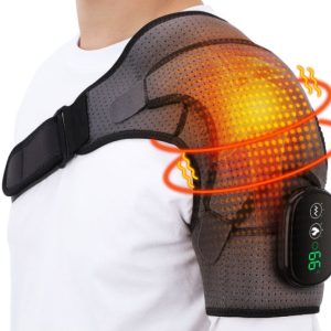 Heating Vibration Shoulder Massage Pad For Pain