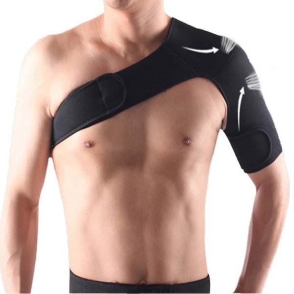 Universal Shoulder Brace Support With Adjustable Strap