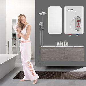 Premium Small Electric Tankless Water Heater 7000W