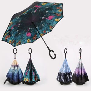 Upside Down Inverted Rain Umbrella