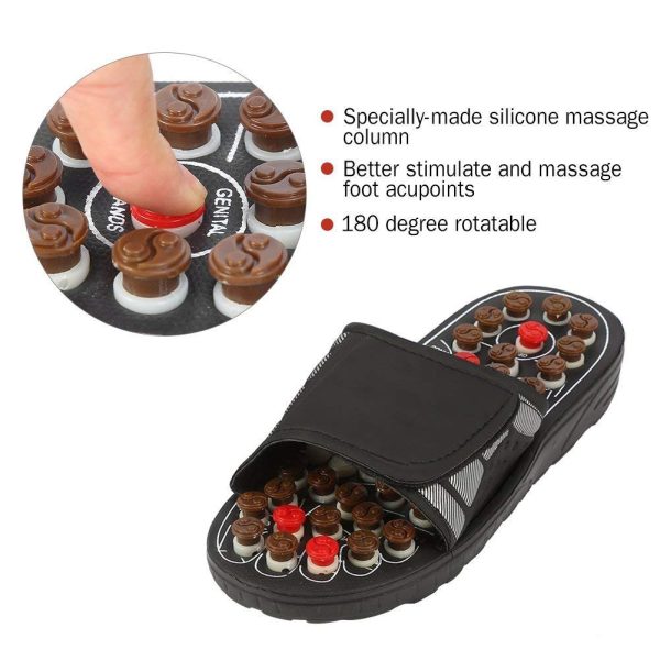 Foot Reflexology Massage Points Sandal Slippers