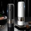 Rechargeable Electric Pepper And Salt Grinder Set Automatic Grinder