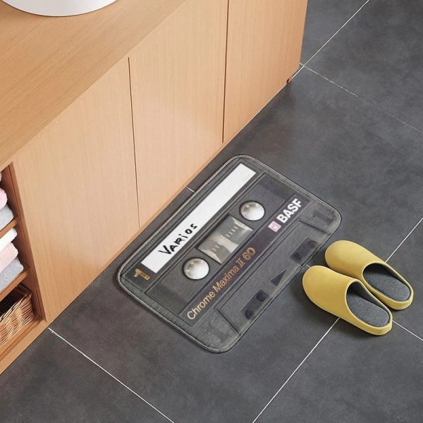 Retro Cassette Anti-Slip Door Mat