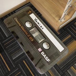 Retro Cassette Anti-Slip Door Mat