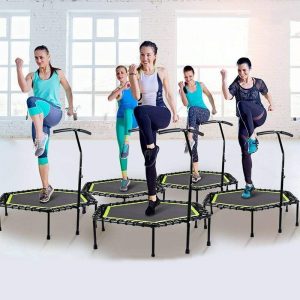 Premium Foldable Exercise Rebounder Workout Trampoline