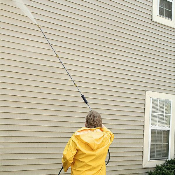 Power Pressure Washer Extension Spray Wand 4000 Psi