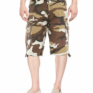 Premium Mens Camouflage Tactical Cargo Shorts