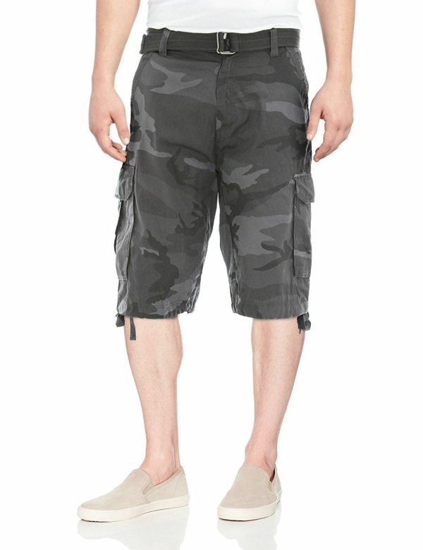 Premium Mens Camouflage Tactical Cargo Shorts