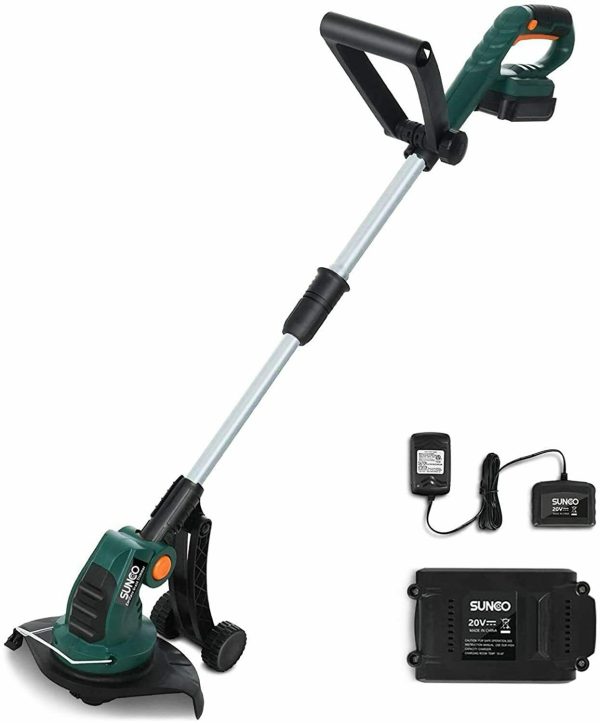 2 In 1 Electric Battery Powered Garden Landscape Lawn Edger Tool