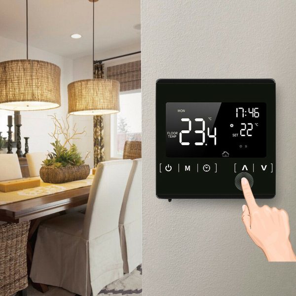 Smart Programmable Home 4 Wire Digital Thermostat