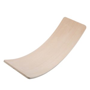 Premium Wooden Surf Exercise Wobble Balance Board