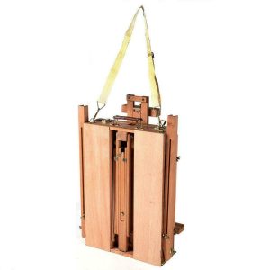 Portable Wheeled Floor Standing Painter Art Display Easel Stand