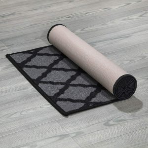 Power Loomed Trellis Hallway Carpet Runner Rug 59