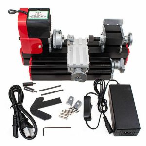 Powerful Compact Wooden Lathe Turning Machine