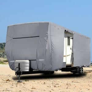 Waterproof Rv Travel Trailer Camper Vehicle Storage Motorhome Cover