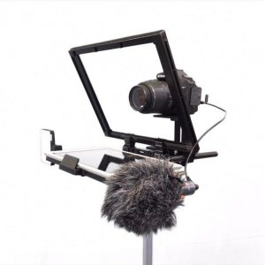 Universal Compact Cue Parrot Ipad Teleprompter With Beam 12.9