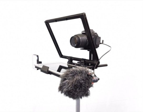 Universal Compact Cue Parrot Ipad Teleprompter With Beam 12.9"