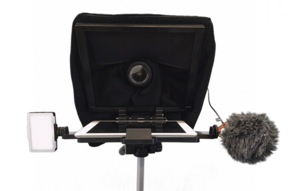 Universal Compact Cue Parrot Ipad Teleprompter With Beam 12.9"