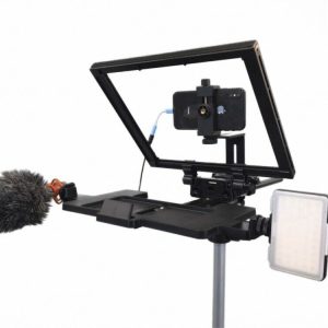 Universal Compact Cue Parrot Ipad Teleprompter With Beam 12.9