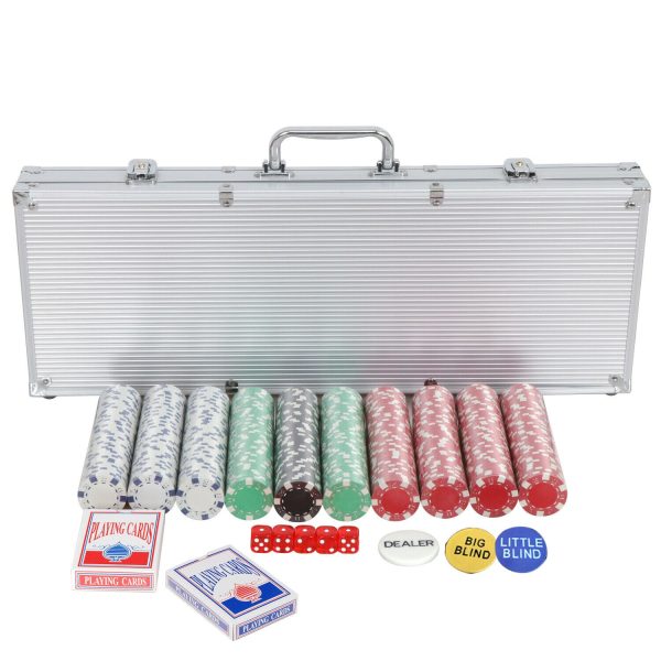 Ultimate Custom Poker Chips Set 500Pcs