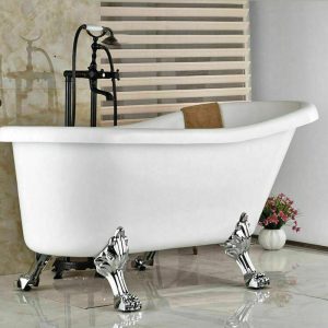 Premium Standing Floor Mount Bathtub Filler Faucet