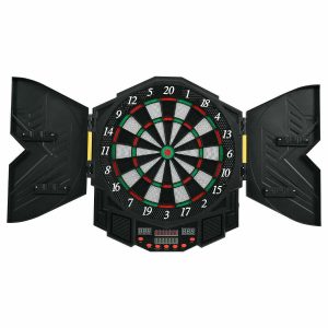 Professional Complete Electronic Dart Board Cabinet Set