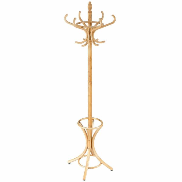 Premium Standing Modern Entryway Coat Tree Hanger Rack Stand