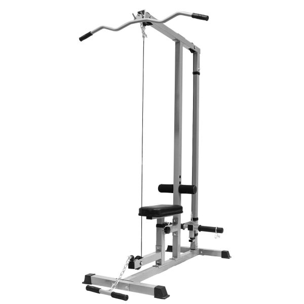 Wide Grip Lat Pull Down Workout Machine System