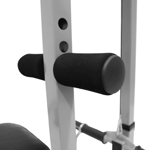 Wide Grip Lat Pull Down Workout Machine System