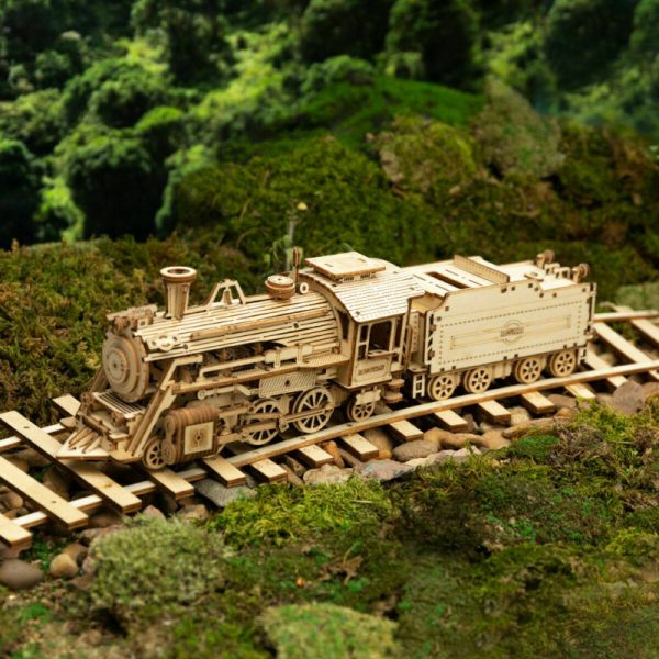 3D Wooden Adult Train Puzzle 1:80 Scale