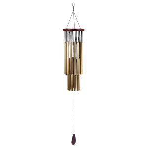 Unique Golden Outdoor Metal Sympathy Wind Chime