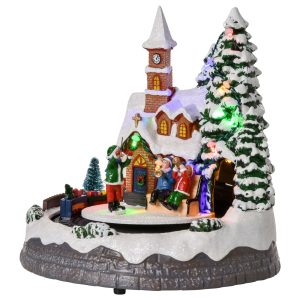 Premium Led Pre Lit Christmas Vacation Village House