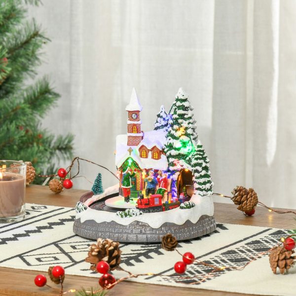 Premium Led Pre Lit Christmas Vacation Village House