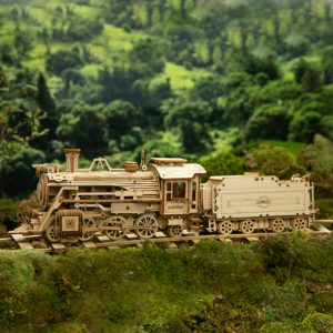 3D Wooden Adult Train Puzzle 1:80 Scale