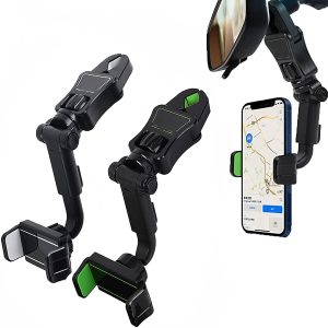 Rear Rearview Phone Holder