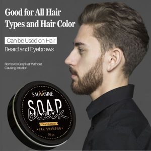 Sauvasine Soap Black Bar Shampoo