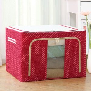 The Fabric Storage Box Removable And Washable