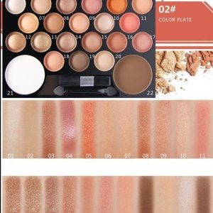 22 Colors Eyeshadow & Giltter Palette Set Family