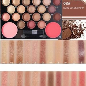 22 Colors Eyeshadow & Giltter Palette Set Family