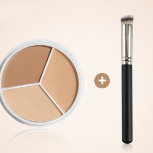 Three-Color Concealer Waterproof Without Makeup