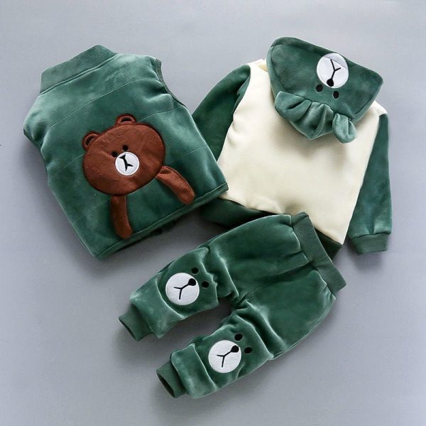 Three-Piece Set Of Baby Clothes