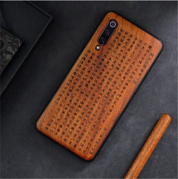 Transparent Exploration Wooden Protective Cover For Xiaomi