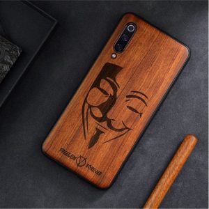 Transparent Exploration Wooden Protective Cover For Xiaomi