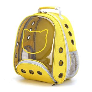 Transparent Space Capsule Pet Bag Fashionable Shoulder Cat Bag Dog Backpack